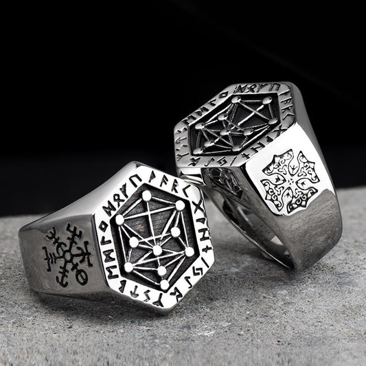 Anillo Vikingo Nórdico para Hombre