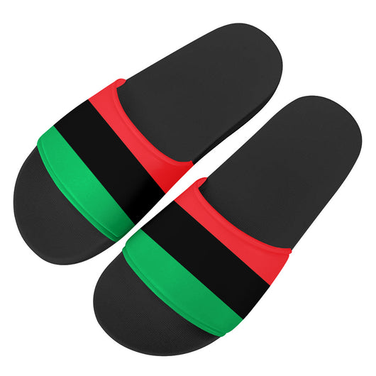 Chanclas de Playa PVC con Bandera Africana - Image 4