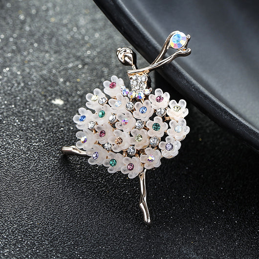 Broche de Aleación Elegante con Diamantes - Image 17