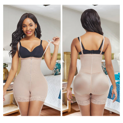 Pantalón Moldeador de Cadera con Cintura Elástica Doble y Malla Transpirable - Image 5