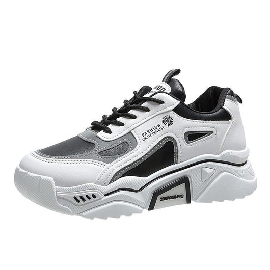 Tenis Blancos Casuales para Correr - Estilo Trendy para Estudiantes - Image 5