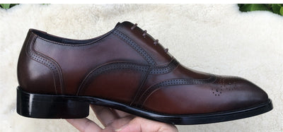 Zapatos de Cuero Grabado para Traje Ejecutivo - Image 4