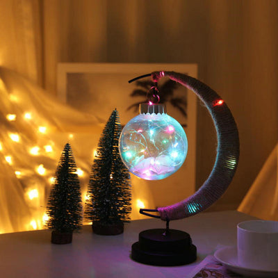 Lámpara Bola de Luz LED con Forma de Luna - Diseño de Corazón para Deseos - Image 13