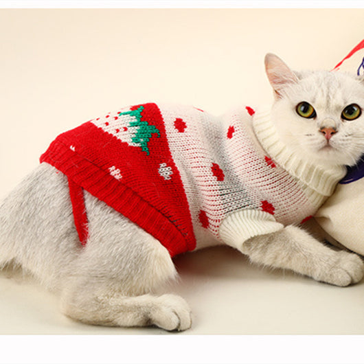 Suéter Tejido para Perros y Gatos Pequeños y Medianos - Image 11