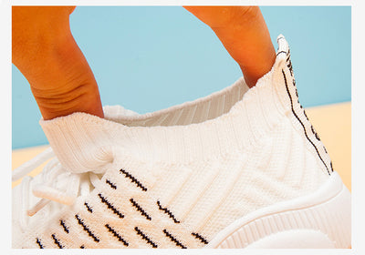Zapatillas Deportivas Tejidas con Cordones para Niños - Primavera y Otoño - Image 17