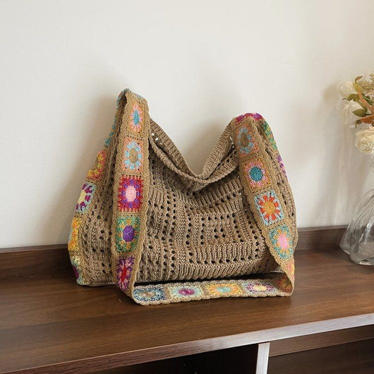 Bolsa Tejida de Gran Capacidad para Mujer - Image 7