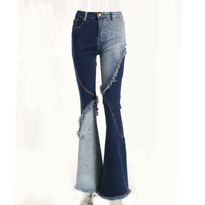 Jeans Geométricos de Cintura Alta con Efecto Reductor - Image 13