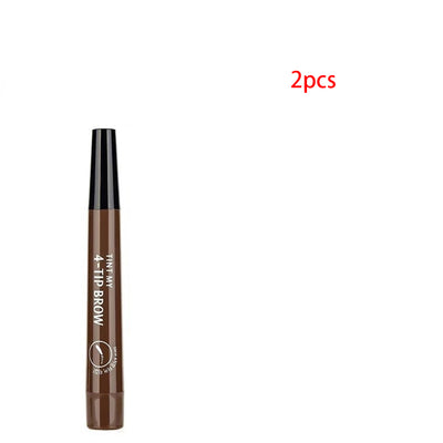 Lápiz de Cejas Multifuncional de 4 Puntas - Precisión Profesional - Image 24