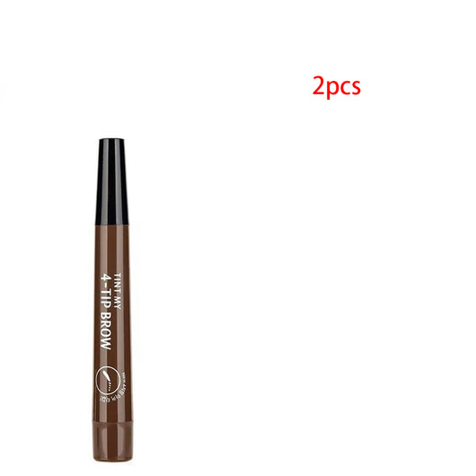 Lápiz de Cejas Multifuncional de 4 Puntas - Precisión Profesional - Image 24