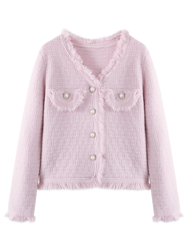 Cardigan Escote V Diseño Primavera - Image 2