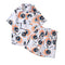 Conjunto Playero Hombre Estampado Calavera - Camisa y Shorts