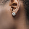 Aretes de Plata 925 para Mujer - Diseño Versátil de Piercing Único