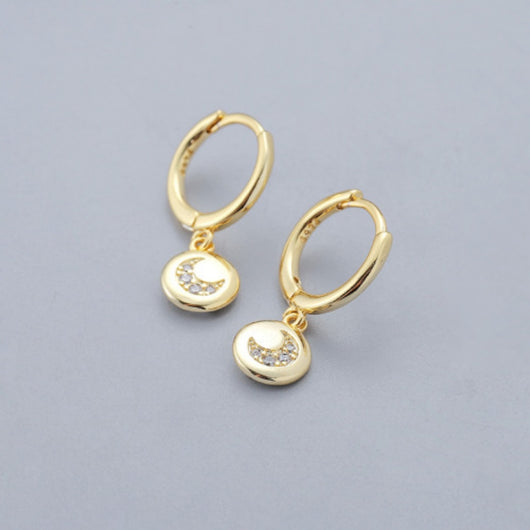 Aretes Geométricos Estilo Palacio Retro Versátiles para Cualquier Ocasión - Image 4