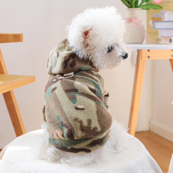 Suéter Camuflado para Mascotas - Abrigo Elegante y Cómodo