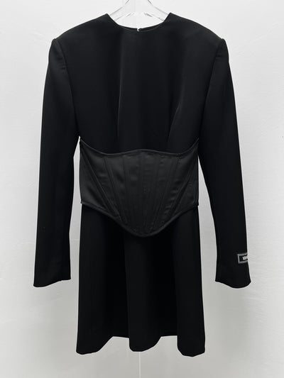 Conjunto Vestido Mini Dos Piezas Cintura Pez Otoño Invierno - Image 15