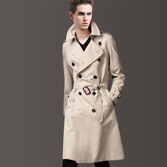 Chaqueta Cortaviento Slim Fit Estilo Británico para Hombre
