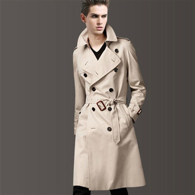 Chaqueta Cortaviento Slim Fit Estilo Británico para Hombre