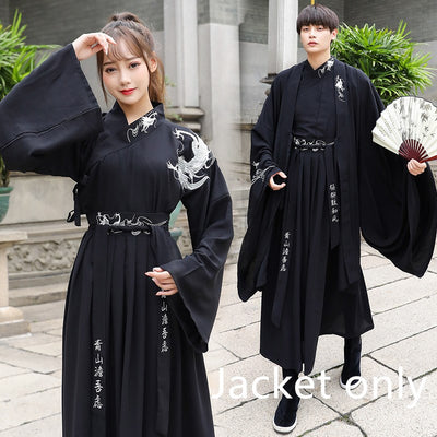 Set de Pareja Hanfu Estilo Antiguo - Conjunto Estudiante Tradicional - Image 7