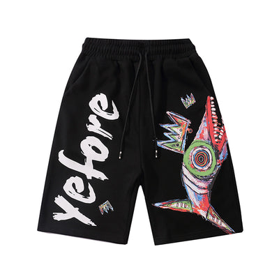 Shorts con Estampado de Letras para Hombre - Image 11