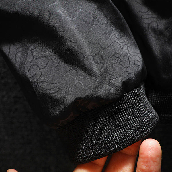 Chaqueta de Béisbol con Cuello Deportivo para Hombre - Colección Otoño