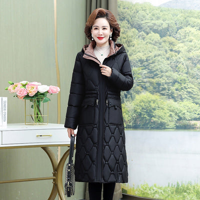 Abrigo de Algodón Grueso Cálido Talla Grande Holgado para Invierno - Image 13