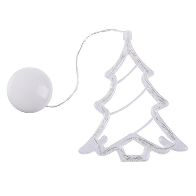 Lámpara LED Navideña con Ventosa - Decoración Santa, Reno y Muñeco de Nieve - Image 12