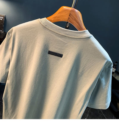 Camiseta Casual para Hombre Verano con Bordado Minimalista - Image 19