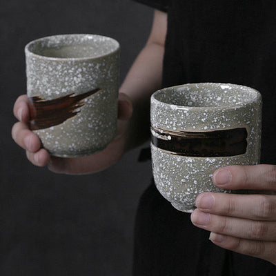 Taza de Cerámica Vintage Artesanal