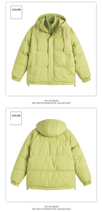 Abrigo Acolchado Reversible Unisex - Chaqueta de Algodón Cálida y Versátil - Image 29