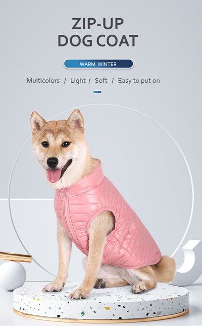 Abrigo Impermeable para Perros Otoño e Invierno con Cierre de Cremallera - Image 9