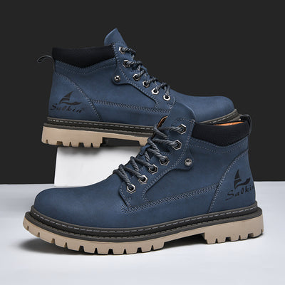 Bota de Trabajo Estilo Británico Clásico para Hombre - Image 13