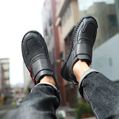 Zapatos de Cuero Artesanales con Plataforma para Tallas Grandes - Image 12