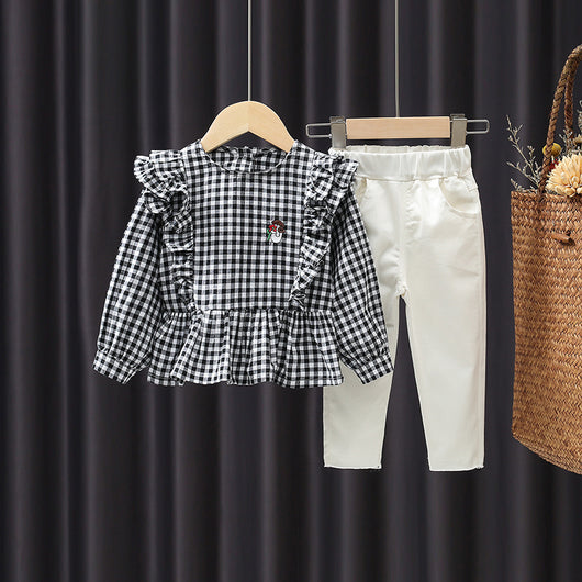 Ropa de Otoño Coreana para Bebé Niña de 1 Año - Estilo Internacional - Image 9