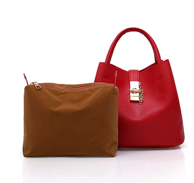 Bolso Bandolera Mujer Piel PU Patrón Grabado Tipo Lichi - Bolsa Tipo Cubo Elegante y Resistente - Image 3