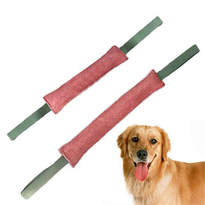 Juguete de Entrenamiento para Perros - Palo de Cuero Genuino para Desarrollo de Fuerza de Mordida - Image 3