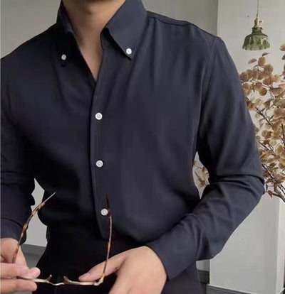Camisa Italiana de Cuello Clásico para Hombre - Colección Otoño - Image 14