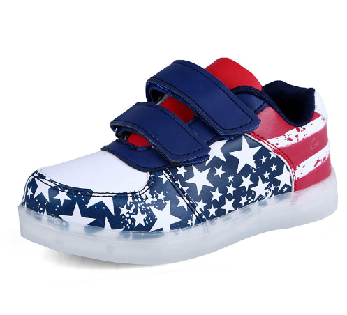 Zapatillas LED Recargables para Niños - Zapatos Luminosos Verano