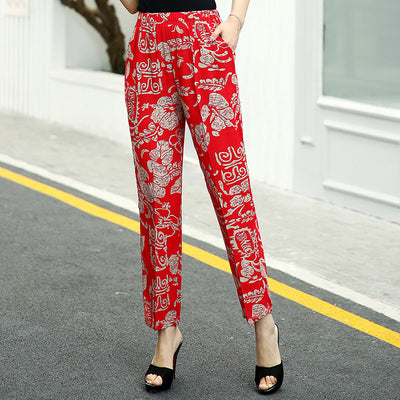 Pantalones Talla Grande de Algodón y Seda - Sección Ligera - Image 40