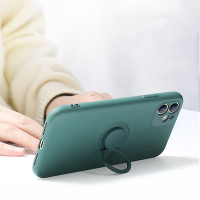 Funda de Silicona Líquida Compatible con iPhone 12 - Image 2