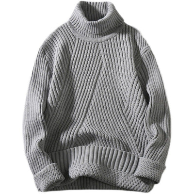Suéter Cuello Alto Grueso Casual para Hombre - Image 5