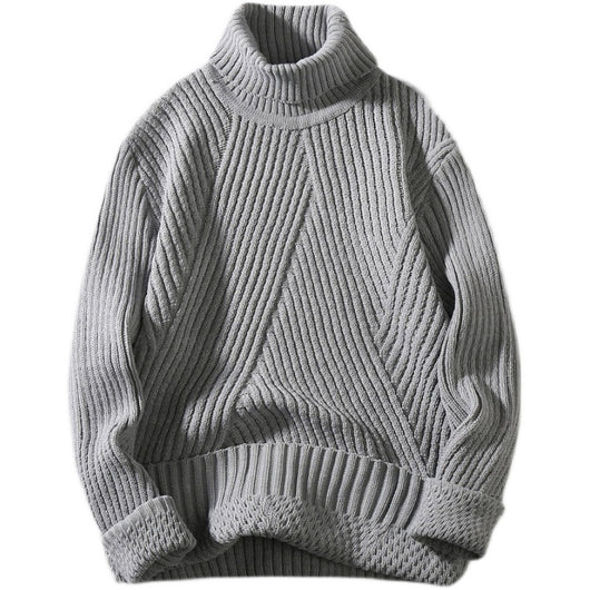 Suéter Cuello Alto Grueso Casual para Hombre - Image 5