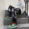 Jeans Tie-dye Oversize de Pierna Ancha y Largo