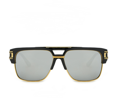Gafas de Sol Retro Cuadradas Reflectantes Unisex con Colores Vibrantes - Image 11