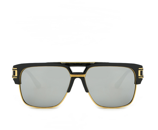 Gafas de Sol Retro Cuadradas Reflectantes Unisex con Colores Vibrantes - Image 11