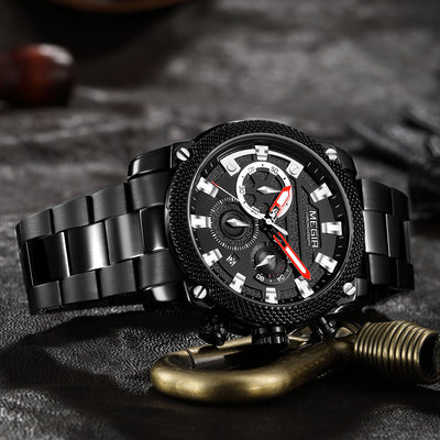 Reloj Cronógrafo de Hombre Elegante con Esfera Grande - Estilo Empresarial - Image 8