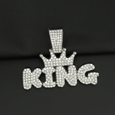 Collar de Moda para Hombre con Dije de Diamante en Aleación - Image 5