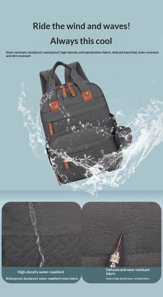 Bolsa Maternal Multifuncional con Cambiador y Compartimento Térmico - Image 20