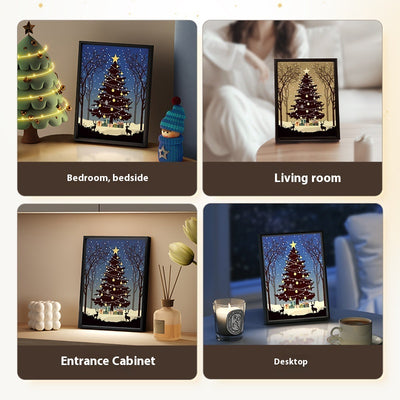 Parlante Bluetooth Árbol Navideño Luminoso con Luz y Sombra - Adorno de Escritorio - Image 5