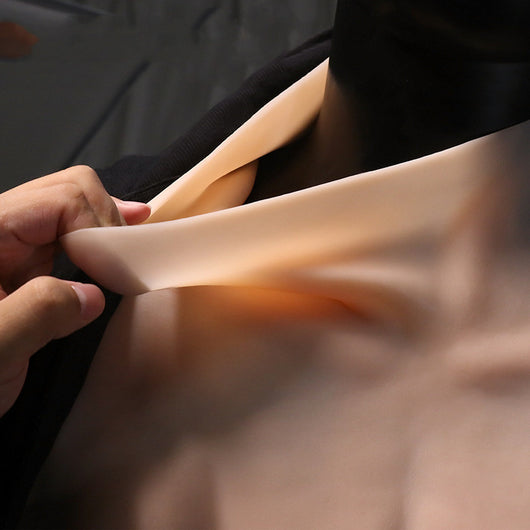 Pecho Musculado de Silicona para Cosplay y Disfraz - Image 7