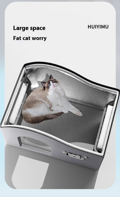 Casa Refrigerada para Gatos - Refugio Fresco de Verano - Image 11
